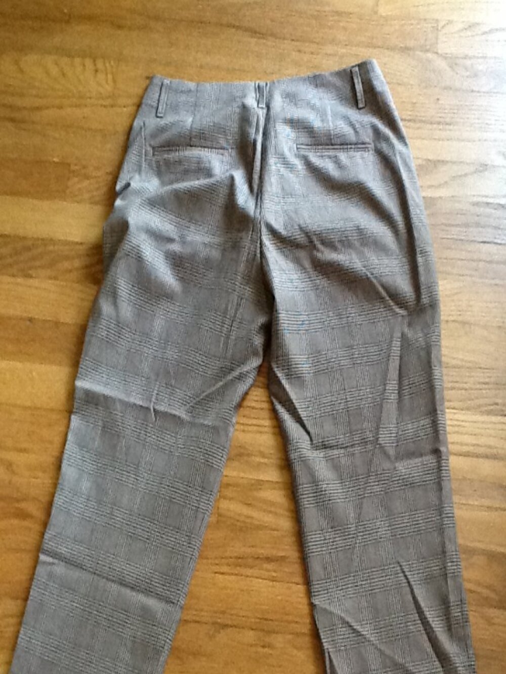 Tan Checked Trouser - Picture 4 of 4
